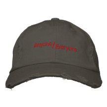 Anyone Slash Everyone Baseball Cap