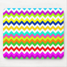 Anything But Grey Chevron Mouse Mat