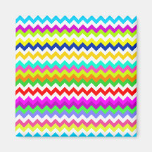 Anything But Grey Chevron Zig Zag Magnet