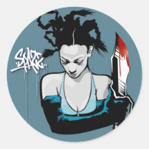 AP-mary-SPAZZ- Stickers