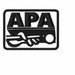 APA Logo - Black Embroidered Polo Shirt
