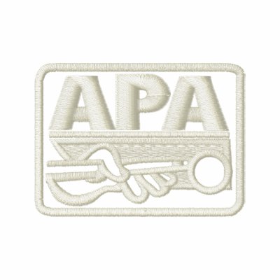 APA Logo - Cream Embroidered Shirt APA Logo - Cream Embroidered Shirt