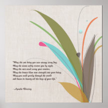 Apache Blessing Poster