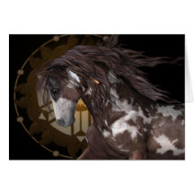 Apache .. the stallion greeting cards