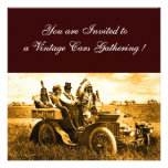 APACHES AND GERONIMO DRIVING A MOTOR CAR INVITE