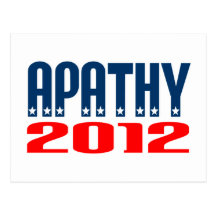 Apathy 2012 postcard