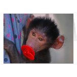 Apes for dummies greeting card