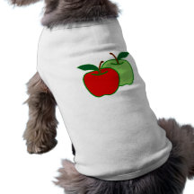 Äpfel apples haustierbekleidung