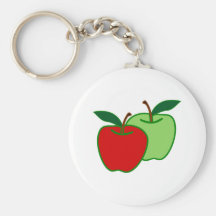 Äpfel apples schlüsselbänder