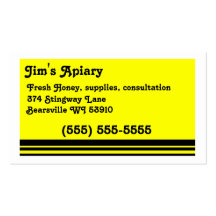 Apiary business cards