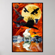 Apocalyptica ~ A Raven Fantasy Art Poster