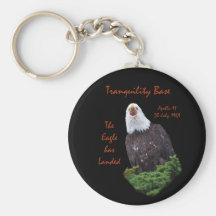Apollo 11 Celebration Keychain