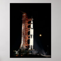Apollo 12 on the Launch Pad Print