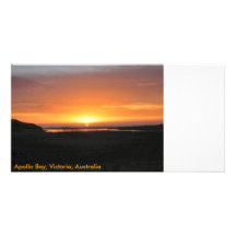 Apollo Bay sunset Photo Card