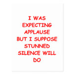 APPLAUSE POSTCARDS