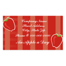 Apple a Day Business Card