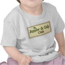 Apple - A- Day- Club  Patch T-shirts