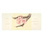 Apple Blossom Branch, Personalised Announcement
