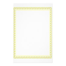 Apple Blossom Frame Customized Stationery