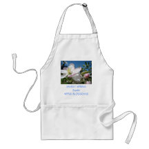 APPLE BLOSSOMS APRONS COOKING KITCHEN