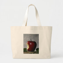 Apple Canvas Bag