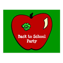 Apple for the Teacher Postcard