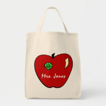 Apple for the Teacher Tote Bag