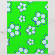 Apple Green Dreaming Lotus Personalized Flyer