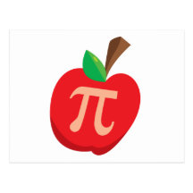 Apple Pi Postcard