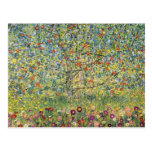 Apple Tree by Gustav Klimt, Vintage Victorian Art Postcard