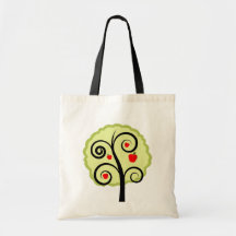 Apple Tree Tote Bag