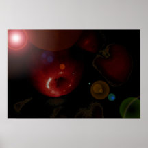 Apples and Orbs Print
