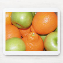 apples n oranges mouse pad