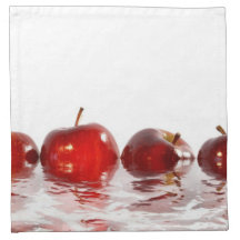 Apples Stoff Serviette