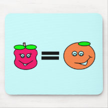 Apples to Oranges Mouse Mats