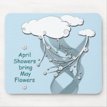 April Showers Mouse Pad
