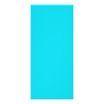 Aqua Blue Rack Card