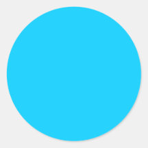 Aqua Blue Stickers