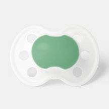 Aqua Forest Green Baby Binky Pacifier