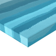 Aqua Light Gallery Wrapped Canvas