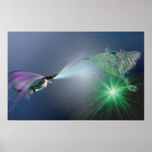 Aqua Stinger Posters