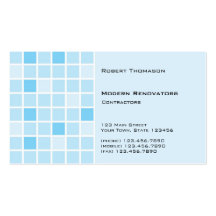 Aqua Tile Business Card