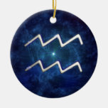Aquarius Christmas Ornament