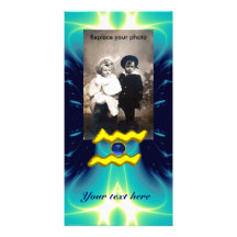 AQUARIUS CUSTOMISED PHOTO CARD