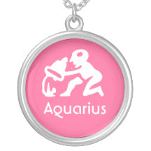 Aquarius Personalized Necklace