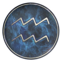 Aquarius Dinner Plate