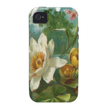 Aquatic Flower iPhone 4 Cover