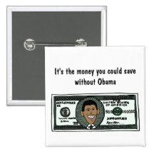 AR- Funny Anti Obama Political Button