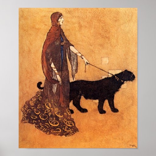 Arabian Nights by Edmund Dulac Poster