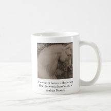 Arabian Quotation about horses and heaven Mug